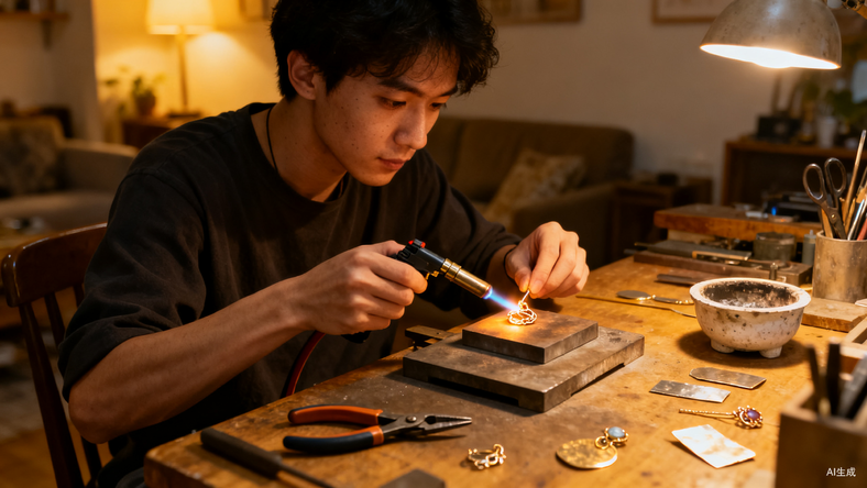 老铺黄金们,逼得年轻人开始居家打金
